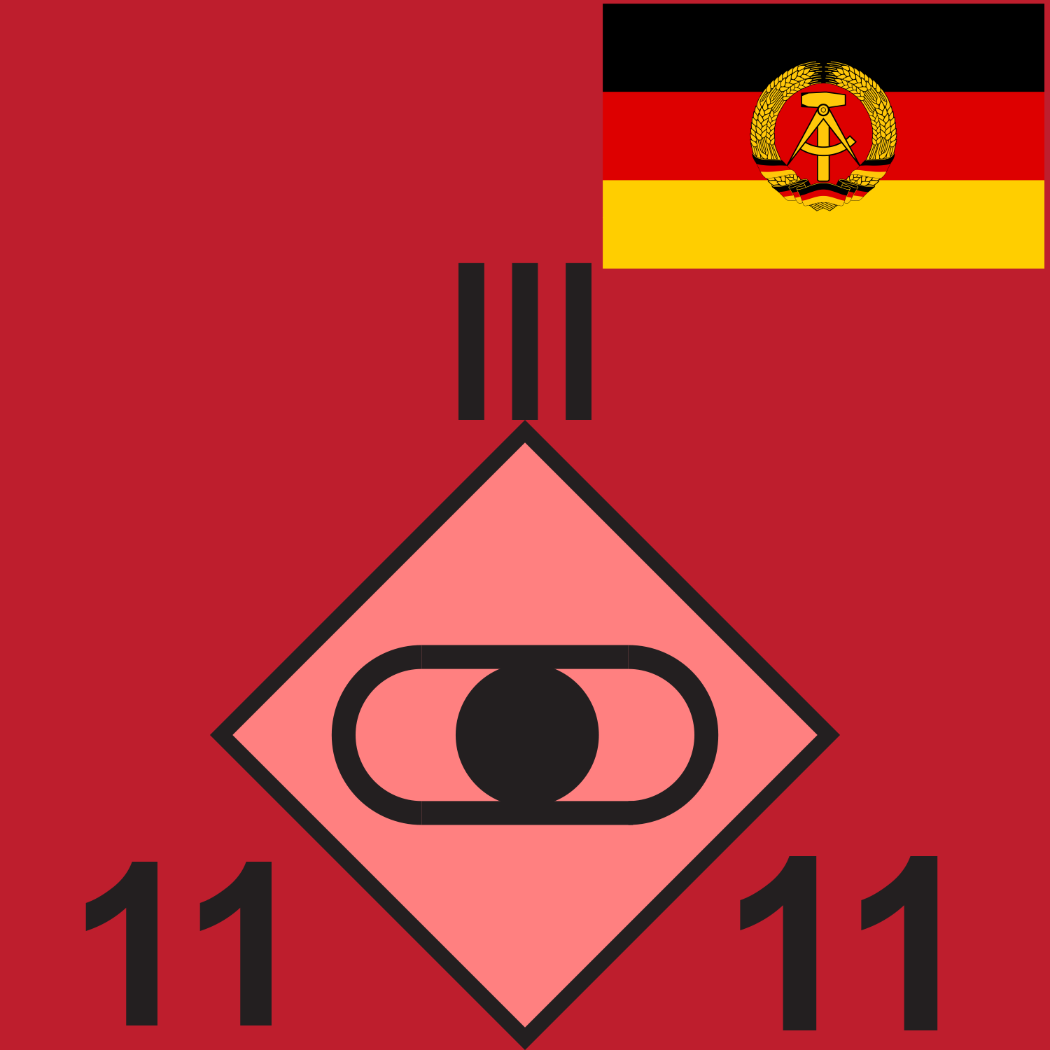 RED GDR 11 FAR 1989